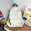 Mochila Leve, Simples e Bonita para Alunas do Ensino Fundamental, Mochila Simples e Fresca para Meninas e Alunos, Mochila de Grande Capacidade
