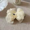 Pinza para el Cabello de Malla con Lazo de Nuevo Estilo Coreano con un Toque de Lujo, Elegante Pinza Banana para la Parte Posterior de la Cabeza, Pasador Vertical para Cola de Caballo Accesorio para el Cabello