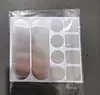 Parche de Reparación para Ollas Resistente a Altas Temperaturas Lámina de Aluminio Engrosada Autoadhesiva para Reparación de Ollas de Acero Inoxidable Reparación de Fugas Reparación de Agujeros Pegamento para Ollas Cinta Mágica de Papel de Aluminio