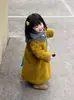 Ropa de Invierno Nueva para Niños 2025 Ropa de Niños Estilo Coreano Falda Acolchada de Alpaca para Niñas Falda de Pelo para Niñas