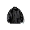 RUMENG Chaqueta Cortavientos de Verano para Hombre y Mujer, Parcheada, Repelente al Agua, Tres Pruebas para Exteriores, Protección Solar, Holgada, Absorbe la Humedad, Secado Rápido, Cuello Alto