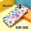El más vendido en América del Norte: Funda de Teléfono Elegante con Flores y Mariposas de Colores para iPhone 16, Funda Delgada tipo Película para Apple 17PM