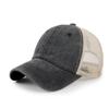 Sombrero transfronterizo protección solar de verano visera gorra transpirable para mujer deportes al aire libre lavado desgastado suave gorra de béisbol