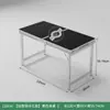 Mesa Plegable para Montaje de Puesto Exterior, Uso Comercial, Mesa de Comedor Rectangular Portátil, Mesa Plegable para Decoración y Ceremonias de Inauguración