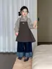 Ropa Infantil Estilo Bosque Otoño Temprano 2026 Niñas Camisa Top para Bebé Manga Larga Bordado Encaje Jacquard Camisa de Muñeca
