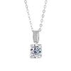 Accesorios de Collar de Plata de Ley S925 para Mujer, Collar con Cabeza de Toro Microincrustada de Moissanita, Joyería Minimalista de Nicho de Lujo Ligero, Venta al por Mayor de una Pieza
