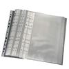 Bolsa para archivo de 11 agujeros, plástico transparente, A4, bolsa para documentos de oficina, bolsa de archivo, tipo inserto para contrato, funda para archivo, película protectora