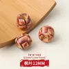 Fenjin Joias Acessórios para Joias DIY Adesivos Contas de Madeira com Furo Grande Estilo Chinês Novo Estilo Chinês Decoração Explosiva para Joias
