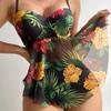 Traje de Baño Xingcheng Nuevo Traje de Baño Bikini Europeo y Americano Sexy para Damas Ropa de Baño Bikini Dividido para Mujer Venta al por Mayor