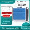 Adequado para filtro de ar condicionado de carro Buick LaCrosse, elemento filtrante com aromaterapia, carvão ativado, filtro de ar grau N95, tamanho original