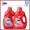 Detergente para roupa totalmente automático Omo 3kg esterilização limpa, fragrância, brilho e proteção de cor, lavanda elegante, flor de cerejeira