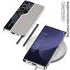 Funda para teléfono Samsung S25 Ultra en stock Funda para teléfono S25 Funda para teléfono S25 Plus de cuero liso galvanizado Supercar