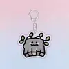 Chaveiro Plants vs. Zombies Versão Q, pingente de acrílico fofo de desenho animado, decoração de mochila, presente com expressões