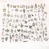 Venta al por mayor del fabricante Paquete de 20 piezas 30 piezas 50 piezas de aleación Colgantes Color Plata Antigua Plata de Tíbet Accesorios para el Cabello Pulsera Collar Accesorios para Manualidades