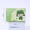 Papel Absorbente de Grasa Facial al Mayoreo Extracción de Fragancia Portátil Papel Facial Absorbente de Grasa Limpieza Facial Papel de Lino con Película Azul Caja