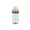 Biberón Anticolico de Vidrio de Borosilicato Alto 160ml, 240ml Boca Ancha Fabricante de Biberones para Recién Nacidos en Stock