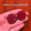 Placa de los Cinco Elementos y Ocho Trigramas del Camino del Pájaro Bermellón Dorado Púrpura de Alto Contenido Kirin Bestia Suiza Colgante Cinabrio Rojo Hebilla de Seguridad para Hombres y Mujeres
