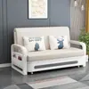 Cama Plegable de Doble Uso Extensible para Apartamento Pequeño, Sofá Plegable Multifuncional para Sala de Estar, Sofá Cama de Tejido Técnico Lavable para Dormitorio