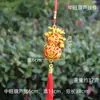 2024 novo plástico dourado cabaça nova casa arranjo de inauguração pequeno pingente decoração casamento plantas ornamentos festivo