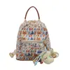 Mochila Pequeña Linda de Dibujos Animados para Niños Estilo Coreano Moda Trendy Mochila Estampada para Mujer 2025 Ligera para Viaje Bolso para Mujer
