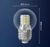 Foco LED E27 de rosca, foco mágico de frijol, molecular, de bola redonda, lámpara de ahorro de energía G45, foco para candelabro de sala de estar nórdica y dormitorio