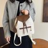Mochila casual de viagem estilo coreano outono e inverno Nova Moda rombo em relevo nova bolsa balde feminina bolsa para o trabalho