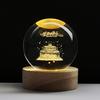 Fábrica atacado Pegasus elefante sistema solar bola de cristal luminosa decoração de mesa Dia dos Namorados namorada presente