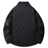 Chaqueta para hombre, nuevo estilo cortavientos, cuello alto, estilo casual americano de moda, corte holgado, talla grande, chaqueta con forro polar para pareja