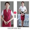 Traje profesional temperamento femenino chaleco departamento de ventas consultor inmobiliario gerente de hotel ropa formal joyería ropa de trabajo primavera y verano