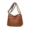 Bolso de hombro fábrica de origen transfronterizo superventas multi-compartimento para mujer gran capacidad impermeable bandolera de moda versátil tendencia