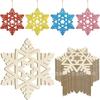 Artesanato de Madeira Prontas Peças de Madeira em Branco Decoração de Homem de Gengibre de Páscoa Enfeites de Natal Etiquetas de Presente DIY