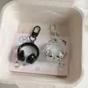 Chaveiro Pingente Minimalista Doce Legal 3D para Fone de Ouvido Estilo Cool Criativo Acessório de Bolsa para Fone de Ouvido Presente para Melhor Amigo