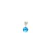 1.6*16mm uña de lengüeta de garra redonda con circón perforación corporal con anillo de bola en la lengua circón joyería de perforación de comercio exterior al por mayor