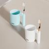 Vaso para cepillado personalizado, Vaso para enjuague bucal, Vaso para cepillo de dientes, Juego para pareja para dormitorio de estudiantes, Vaso cilíndrico dental para cepillado para el hogar