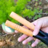 Herramientas de Jardín Acero al Manganeso Pala Pequeña Cavar Verduras Silvestres Ajo Flor Herramientas para Cultivar Flores Herramientas Marinas Pala Afilada para el Hogar Pala Redonda