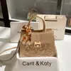 Uma geração de nova bolsa Kelly de bordado pesado chinês 2024 nova bolsa de noiva com temperamento atacado