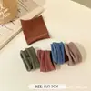 Faixa de cabelo simples, corda de cabelo grossa sem costura, anel de cabelo feminino 2024, novo adulto, rabo de cavalo alto, corda de cabelo, acessório de cabeça
