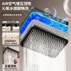 Juego de Ducha a Presión para Uso Doméstico, Ducha de Baño Fría y Caliente, Grifo Termostático, Juego Completo de Ducha para Baño