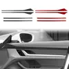 Adecuado para Porsche Taycan 19-26, este es un juego completo de molduras interiores de fibra de carbono, que incluye panel de elevalunas de cristal y paneles decorativos