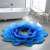 Alfombra de Terciopelo de Cristal con Forma Especial de Pavo Real 3D Alfombra de Mesita de Noche para Dormitorio Absorbente de Agua Antideslizante Decoración para Sala de Estar Aislamiento Refrigerante Alfombra para Sofá Mesa de Café