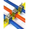 Abrazadera para tubo conduit eléctrico de acero inoxidable 201, Abrazadera para cable de acero C BA para conduit, Clip de fijación para tubería, Abrazadera para instrumento