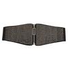 Faja Retro Europea y Americana Abrigo Versátil para Mujer Cinturilla Decorativa Cinturón Extra Ancho Liuding Cinturón Elástico Negro de Moda para Mujer