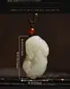 Pingente Pixiu de Jade Afegão Corrente para Clavícula Pingente de Jade Jade Verdadeiro Pingente de Jade Pingente de Jade Colar para Homens e Mulheres Casal