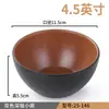 Cuencos y platos de vajilla estilo japonés van bien con juego de mesa de imitación de porcelana de cuatro piezas vajilla de hotel creativo melamina cuenco de restaurante para hot pot