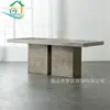 Suministro directo de fábrica de Foshan estilo moderno nórdico mesa de hormigón visto GRC muebles simples de ceniza de cemento