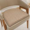 Almofada de Espuma Viscoelástica em Forma de Ferradura Almofada de Cadeira Almofada para Banco de Mesa de Jantar Almofada de Assento Espessada Anti-Dor nas Nádegas Sedentária Universal para Todas as Estações