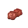 Sello de cera lacre de fuego etiqueta de lacre de fuego pegatina de sello de lacre de fuego pegatina de sello de sobre repujada sello de lacre de fuego logo personalizado fábrica al por mayor