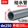 Tubería de PVC Rongsheng Estándar Nacional Tubería de Suministro de Agua de UPVC Tubería de Drenaje Rígida de Plástico Accesorios de Tubería de Alcantarillado de PVC-U 20 25