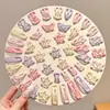 Pinzas para el pelo BB de colores dopamina para niños, pinzas para el pelo versátiles dulces y lindas para niñas y bebés, pequeños accesorios para el pelo