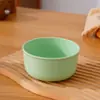 Tazón de plástico tazón para sopa tazón para arroz creativo paja de trigo hogar tazón para fideos instantáneos vajilla tazón de plástico resistente a caídas fábrica para venta al por mayor